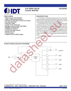 IDT2305B-1HDC datasheet  